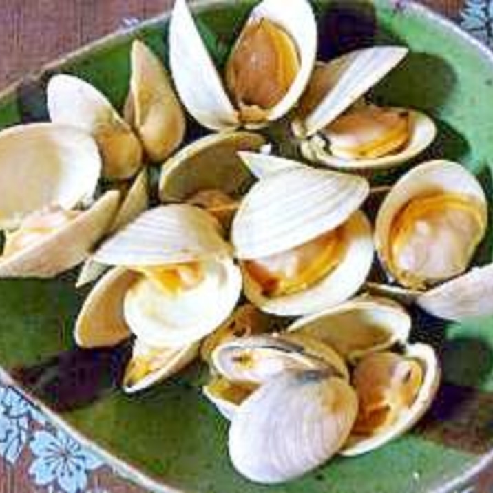 白ハマグリのガリバタ蒸し レシピ 作り方 By Moco 楽天レシピ